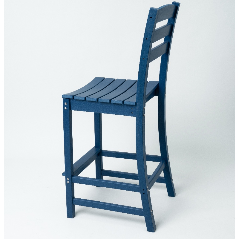 야드를위한 높은 등이있는 안뜰 바 의자